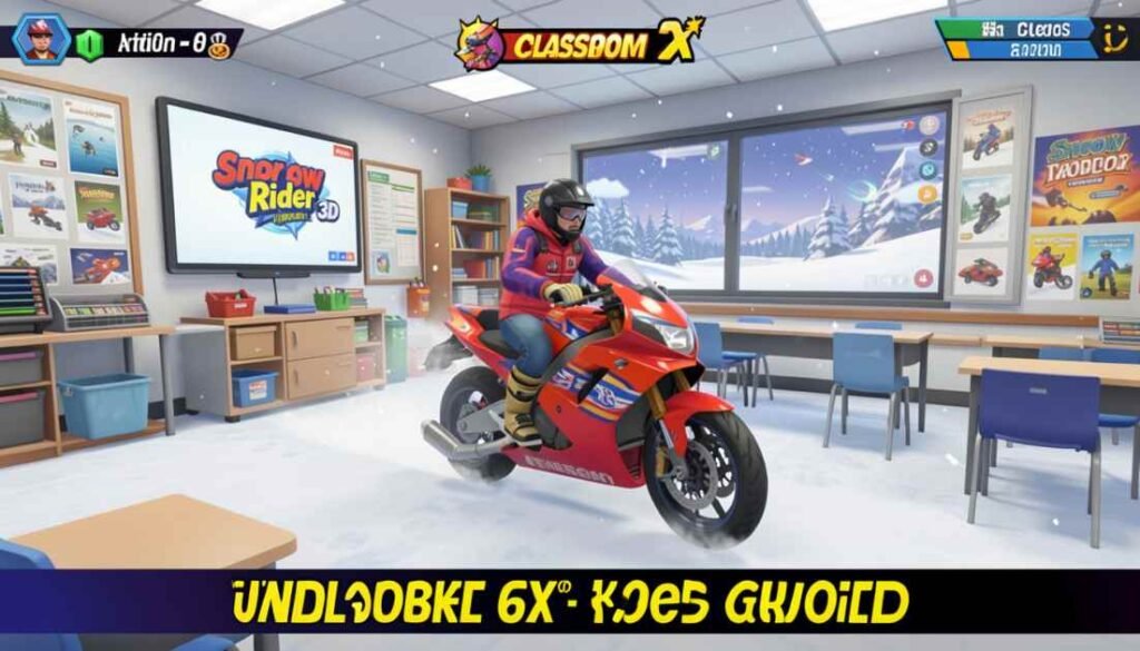 snow rider 3d classroom 6x