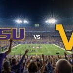 LSU Tigers Football vs Vanderbilt Football Match Player Stats