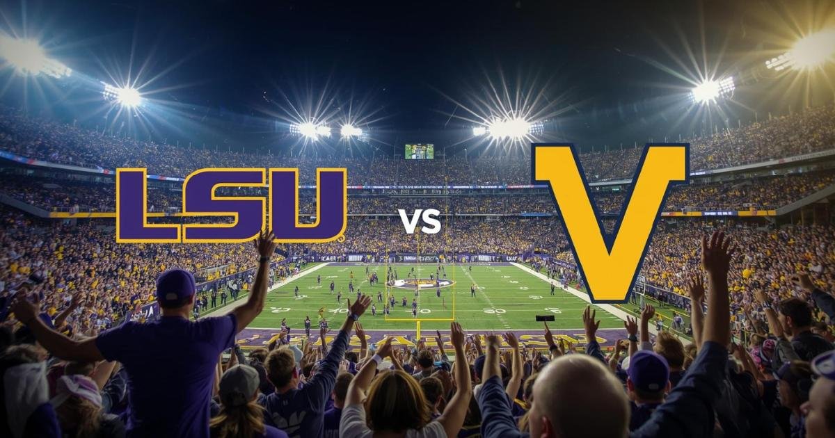 LSU Tigers Football vs Vanderbilt Football Match Player Stats