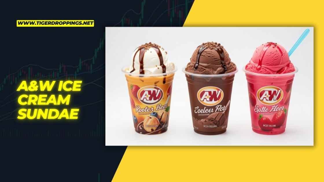 a&w ice cream sundae